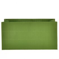 Artikel Blomkruka Långräfflad Grön Olivgrön 24x12cm 6 st
