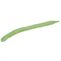 Artikel Dekorativa bönor, konstgjorda grönsaker, gröna, äkta touch, 17 cm, 6 bitar
