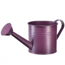 Artikel Dekorativ vattenkanna lila metallkruka Ø13,5cm H12,5cm