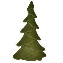 Artikel Dekorativ gran flockad julgran grön 60cm