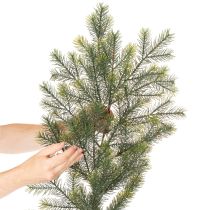 Artikel Konstgjord girlang av grangrenar för kreativ blomsterdekoration, 175 cm