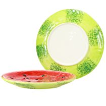 Artikel Dekortallrik Keramiktallrik Vattenmelon Keramik Ø16cm 2st