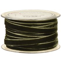 Artikel Sammetsband grönt presentband sammet mörkgrönt 10mm 20m