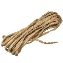 Artikel Dekorationsband naturligt dekorativt band juteband ornament B2cm L12m