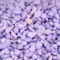 Artikel Dekorativa granulat lila dekorativa stenar lila 2mm - 3mm 2kg