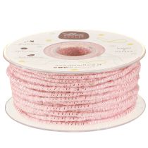 Artikel Veketråd Glamour Rosa/Silver med ståltråd 33m