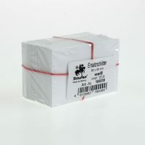 Artikel Utbytbara skyltar/ersättningsskyltar 80 x 48mm