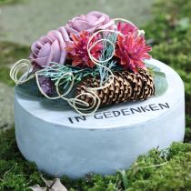 Artikel Skumrosa Ø10cm gammalrosa 8 st