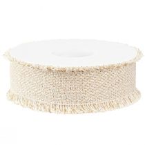 Artikel Fransband vitguld dekorationsband B40mm L15m
