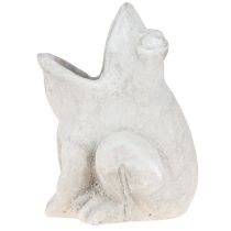 Artikel Groda dekorativ växtkruka blomkruka betonggrå H18,5cm