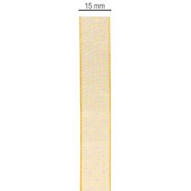 Artikel Prickigt presentband, perfekt finish för presentförpackningar och presentaskar, 1,5 cm brett, 20 m långt