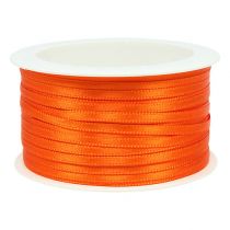 Artikel Satinband presentband dekorativt band orange 3mm × 50m