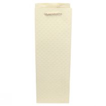 Artikel Presentpåse för flaskor papperskräm 12×9×36cm 1 st