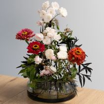 Artikel Glasskål flytande skål dekorativ skål glas Ø24cm H10cm