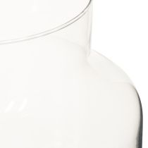 Artikel Glasvas Rund Blomvas Stor 100% Återvunnet Glas H20 Ø17cm