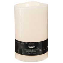 Artikel Stort LED-ljus med timer, för utomhusbruk, varmvitt, Ø12,5 cm, H20 cm