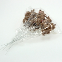 Artikel Påskharar på tråd, diverse, 5cm - 7cm 20 st