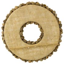Artikel Naturkrans, höstdekoration, ekollon, dörrkrans, väggkrans, DIY, Ø30cm