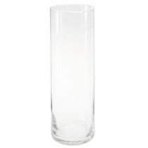 Artikel Hög glasvas konisk blomvas glas 30cm Ø10,5cm