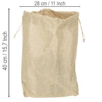 Artikel Jutepåse 28×10 cm H40 cm