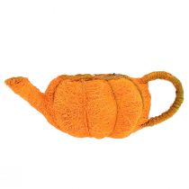 Artikel Kanna för plantering av pumpadekoration orange/gulgrön Ø13cm