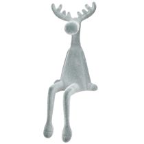 Artikel Älg Dekorativ Kantstol H31cm Grå 3 st