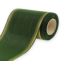 Artikel Kransband Moiré 150mm, mörkgrön
