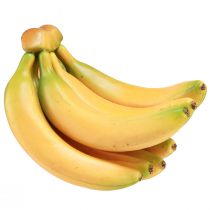 Artikel Konstgjorda bananer som ett gäng mat dummy gul 21cm