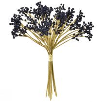 Artikel Konstgjorda bär blå konstgjorda växter 28cm 12 stycken i ett gäng