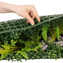 Artikel Konstgjord växtvägg 100 x 55 cm vertikal grönska