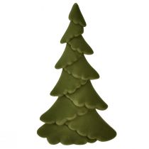 Artikel Konstgjord julgran gran grön flockad 45cm