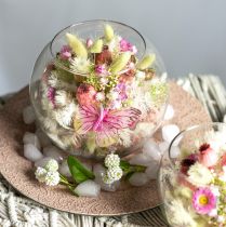 Artikel Kulvas glas blomvas rund glas dekoration H11cm Ø15cm