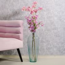 Artikel Konstgjord klematisblomma, hållbar bordsdekoration, 110 cm, 3 stycken