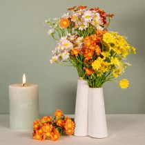 Artikel Konstgjord blombukett av kamomill för stämningsfull säsongsdekoration, 27 cm, 3 stycken