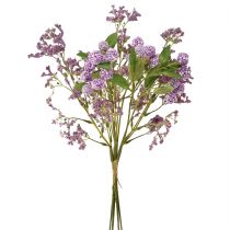 Artikel Konstgjord blombukett, sidenblommor, lila, dekorativ, 51 cm