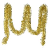 Artikel Glamorös Golden Tinsel Garland 270cm – Perfekt för festliga och eleganta dekorationer
