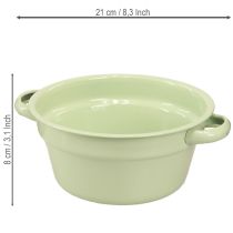 Artikel Dekorativ skål i metall, pastellfärgad, Ø17cm H8cm, 4 delar