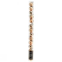 Artikel Mini julgranskulor brons brytsäkra Ø3cm H3,5cm 14st