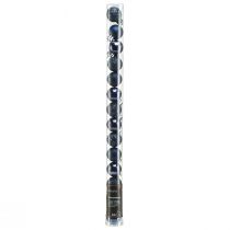 Artikel Mini julkulor blå brytsäker mix Ø3cm 14 st