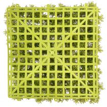 Artikel Konstgjord mossmatta – perfekt för mossbild ljusgrön 25×25cm