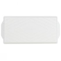 Artikel OASIS® Vit smörgåsbricka för blomsterdekorationer och dekoration 23x11x2,5 cm 25-delars set