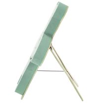 Artikel Blommig nallebjörn i skum med stativ, 48,5 cm x 42 cm, H5 cm, 1 styck