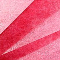 Artikel Dekorativ fleece 60cm x 20m baccarat röd