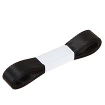 Artikel Dekorativt band presentband svart band selvedge 15mm 3m 10 st