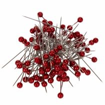 Artikel Pärlhuvudstift Ø6mm 65mm Röda