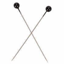 Artikel Pärlhuvudstift Ø6mm 65mm Svarta