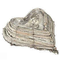 Artikel Plantera hjärtrottingrankor i naturvit 13cmx14cm 2st