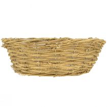 Artikel Rund kruka, naturlig vinrankedekoration, Ø35cm H12cm