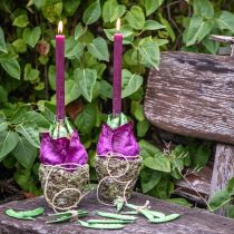 Artikel Växtkruka rustik plantera mossa look Ø17cm H16,5cm 4st