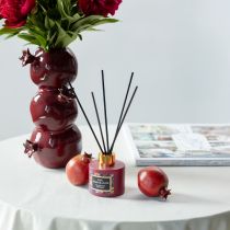 Artikel Rumsdoftspridare granatäpple doftpinnar glas 75ml